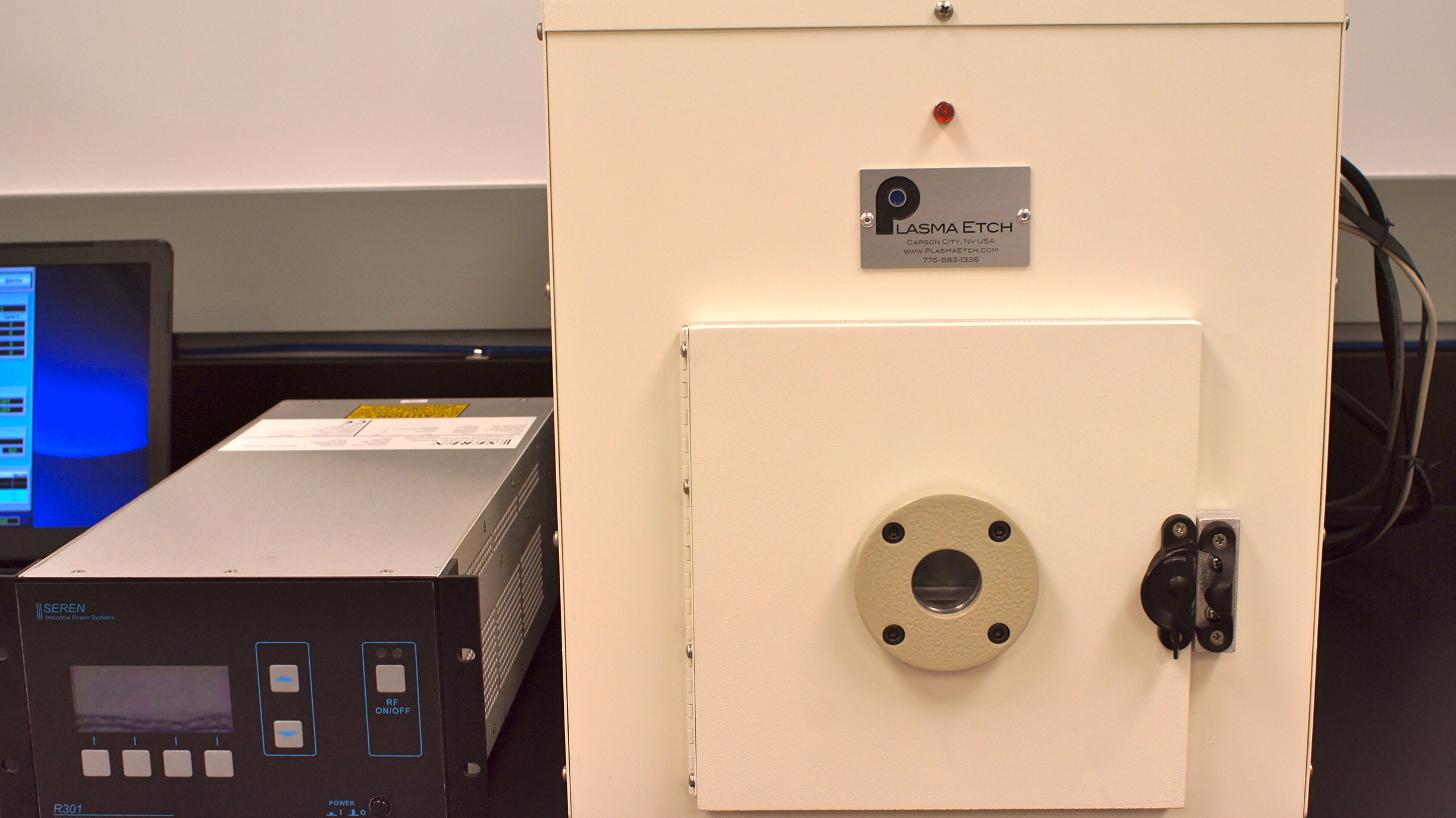 Image of the oxygen plasma etcher