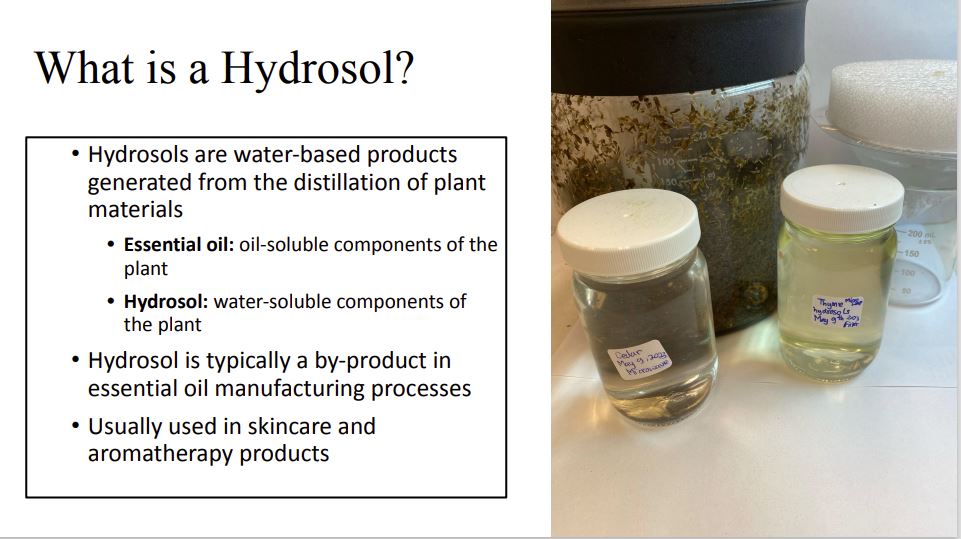 What is a hydrosol