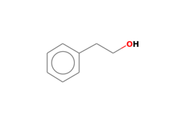 phenylethyl alcohol graph