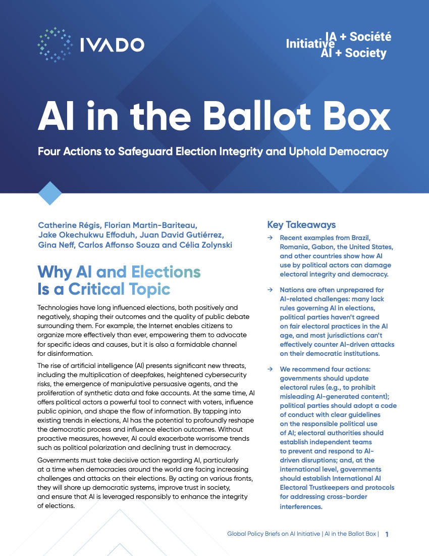 GPB-AI AI in The Ballot Box Cover