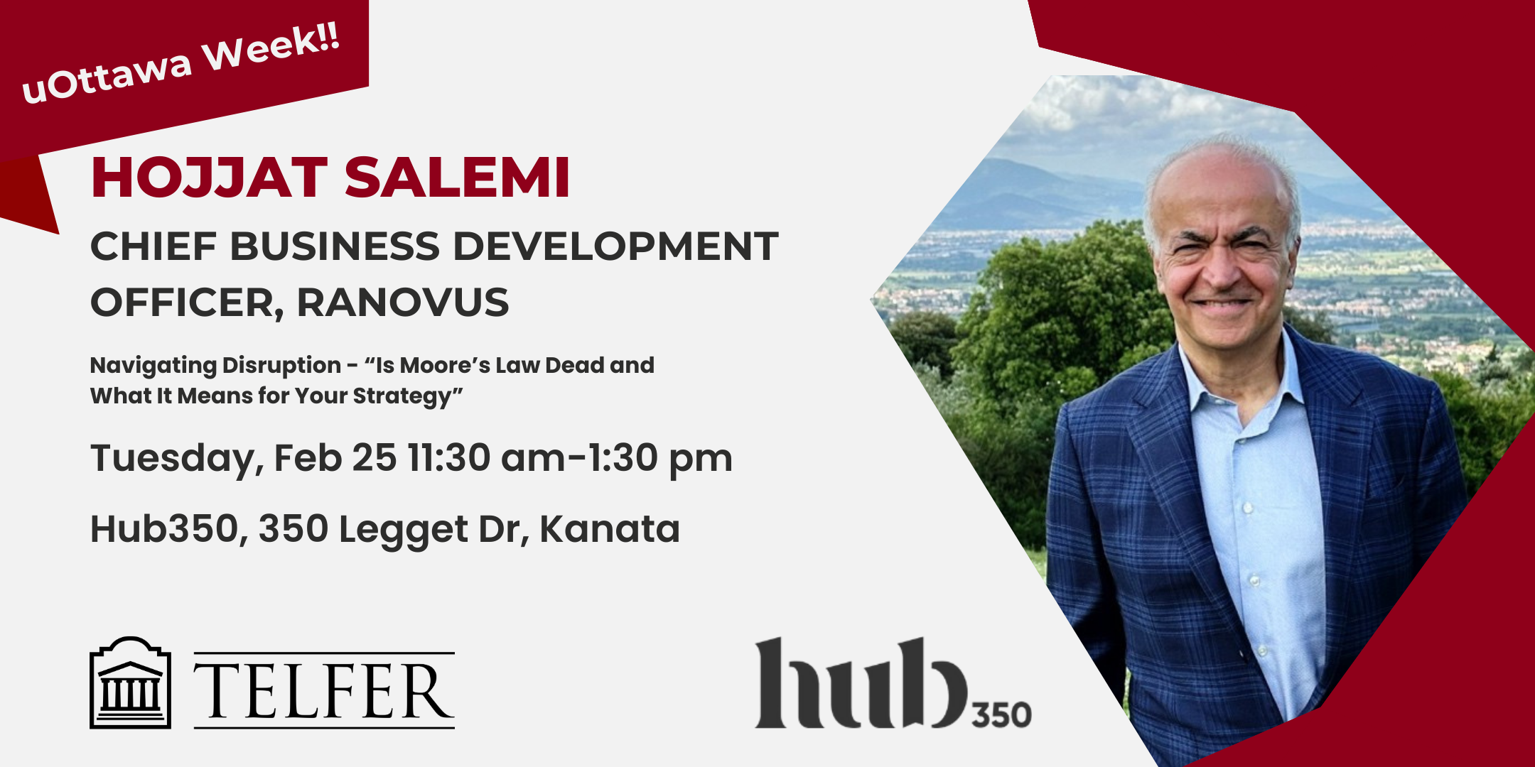 Telfer Event Ad