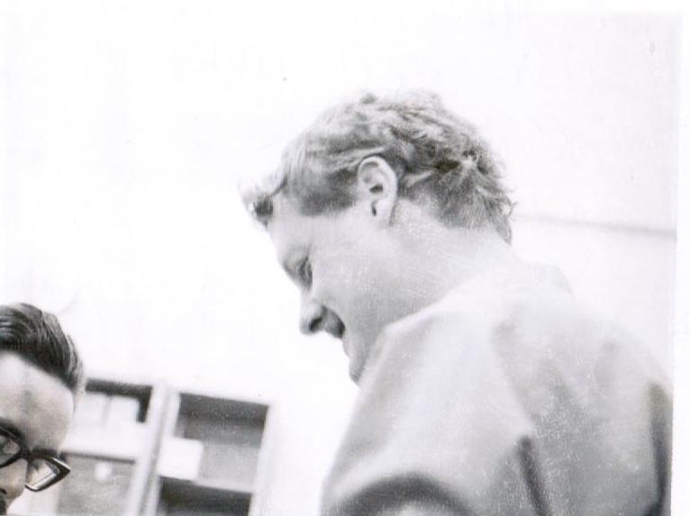 Ernie Mills smiling