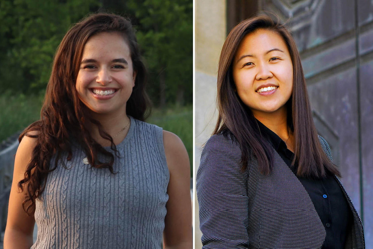 Isa-Bella Leclair and Michelle Liu