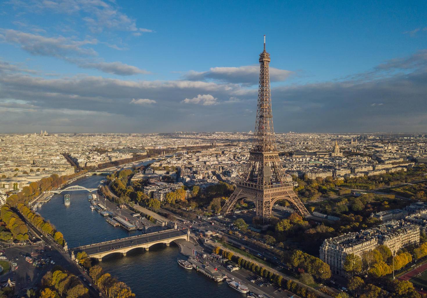 cityscape of paris