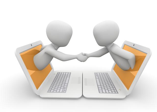 Illustration of handshake