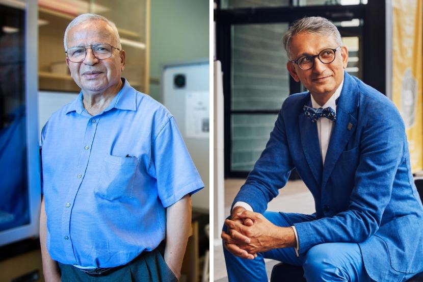 Professors Abdelhamid Sayari and Ebrahim Karimi