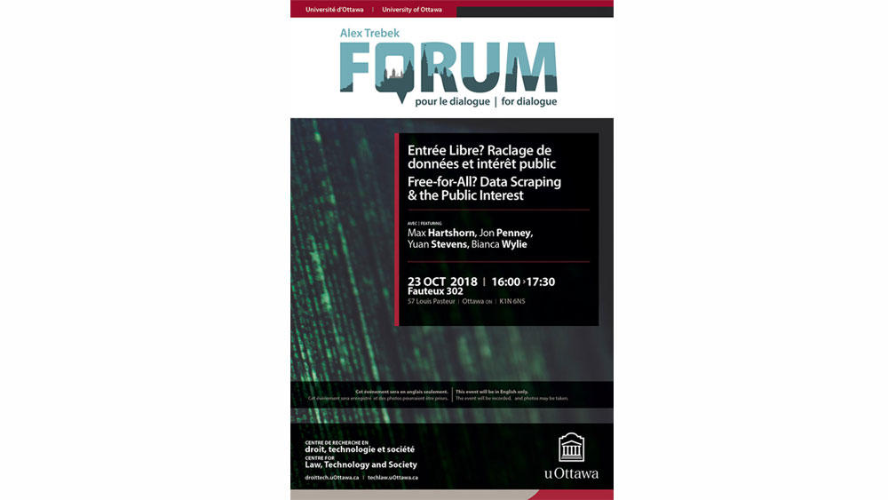 Free-for-All? Data Scraping & the Public Interest poster