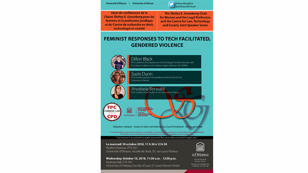 Feminist Responses to Tech Facilitated, Gendered Violence poster