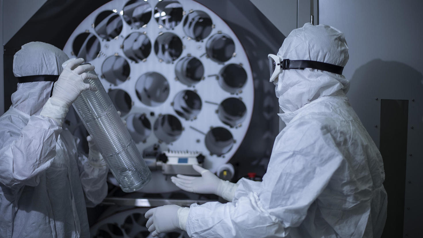 CP2H scientist in a lab