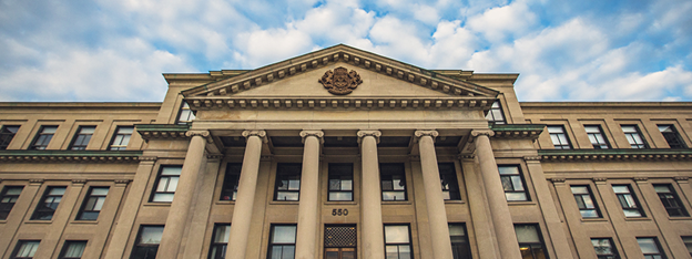 Le pavillon Tabaret à l'Université d'Ottawa