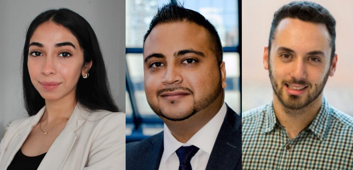 Ayushi Dave, Ritesh Kotak et Ryan Mosoff