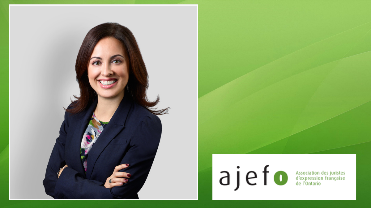 Alum Nadia Effendi with AJEFO logo