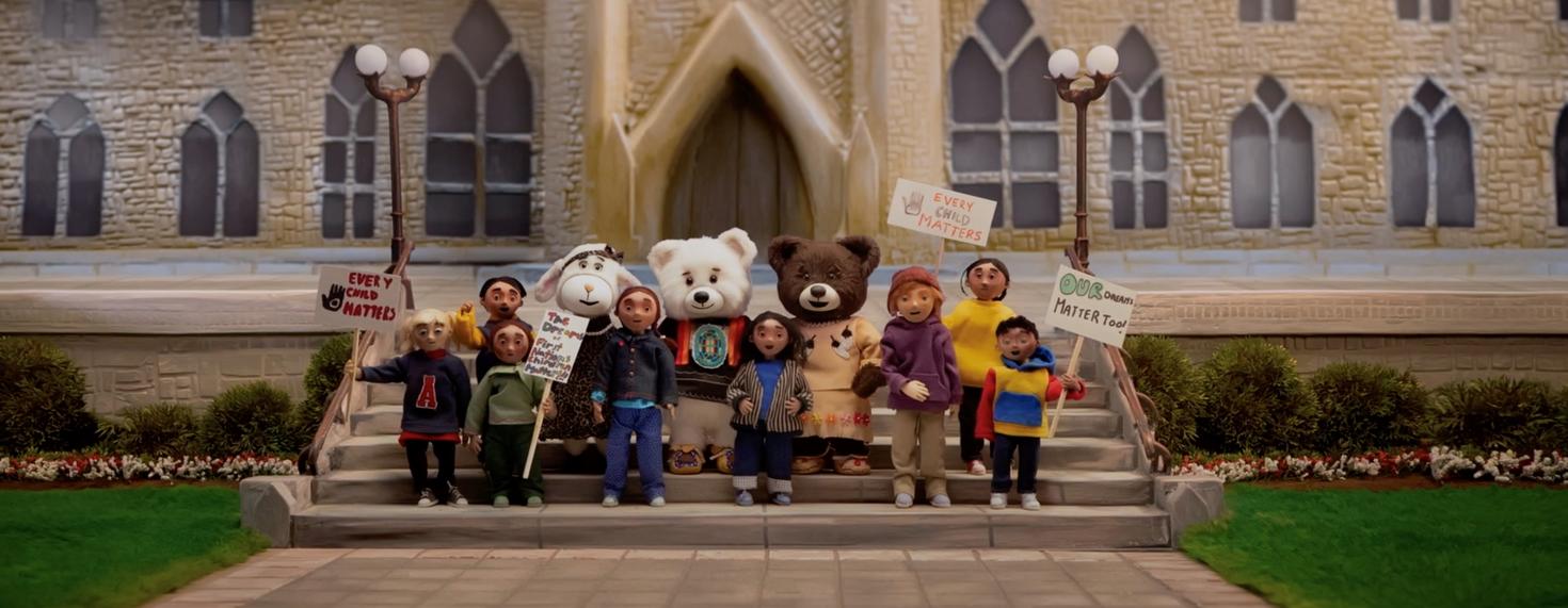 Spirit Bear and Children Make History