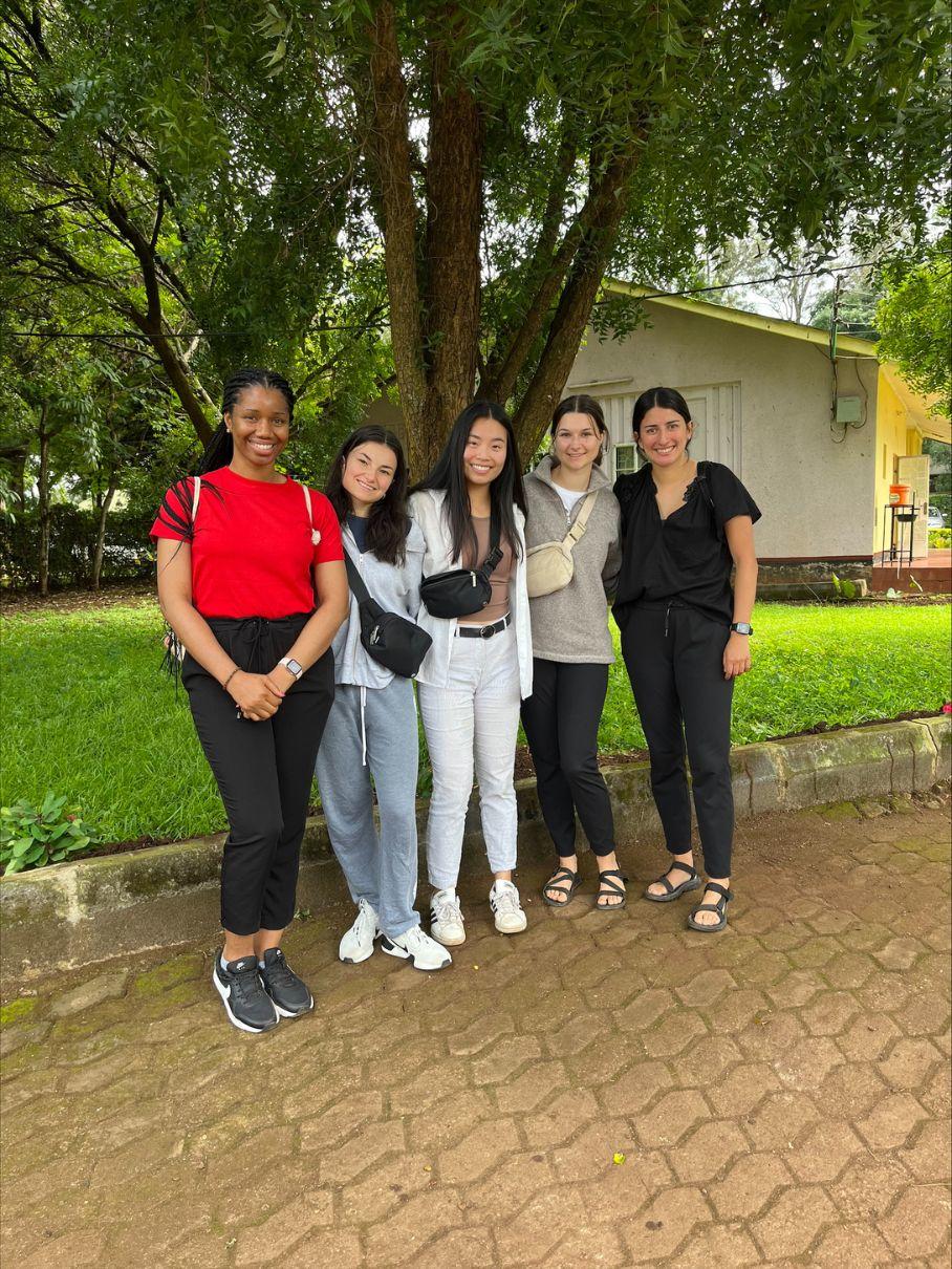Amarachi Asomugha, Jessica Poliwoda, Ruth Chen, Bethany Wollin and Maria Paula Jaramillo