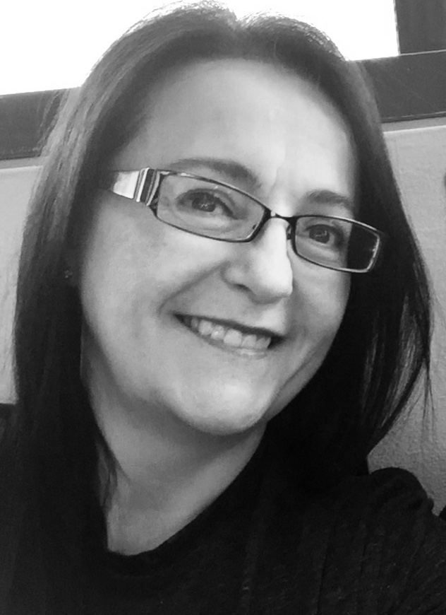 Black and White picture of Janice Mayne.