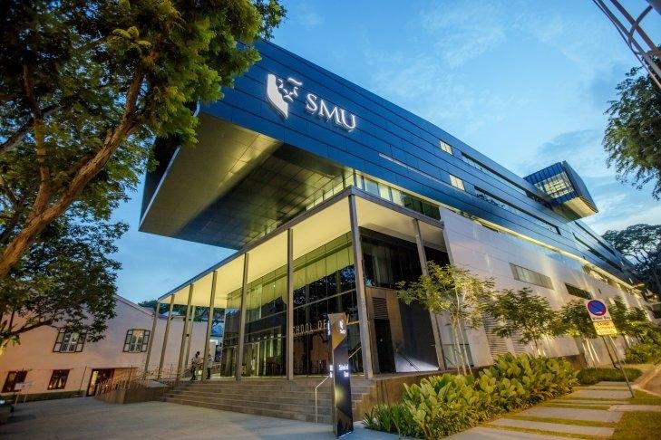 Singapore Management University School of Law building.