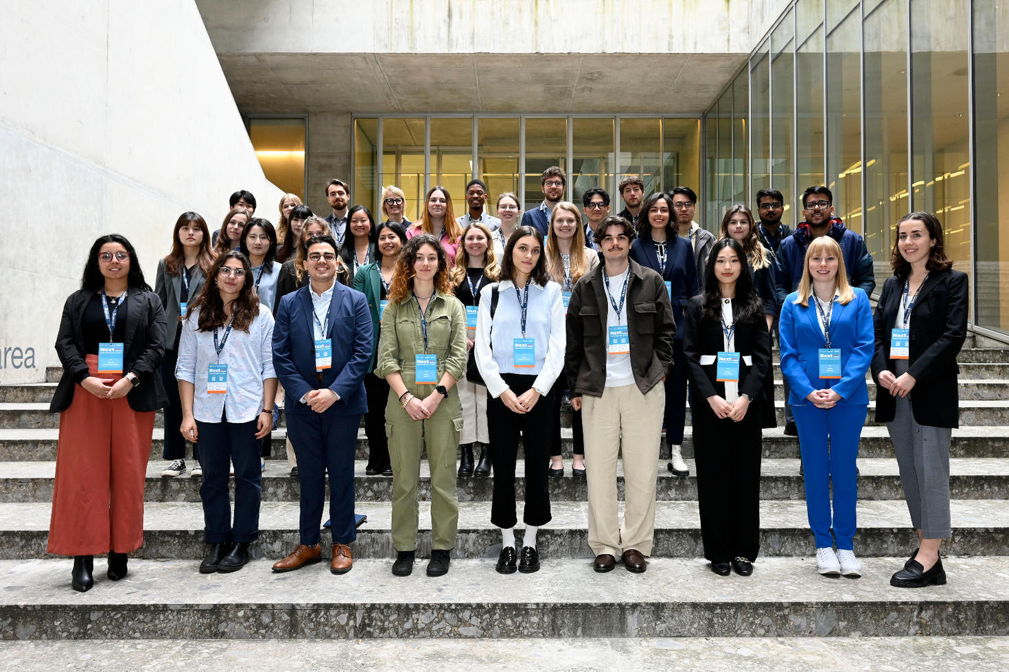 Étudiantes et étudiants au forum U7+@NEXT de Milan