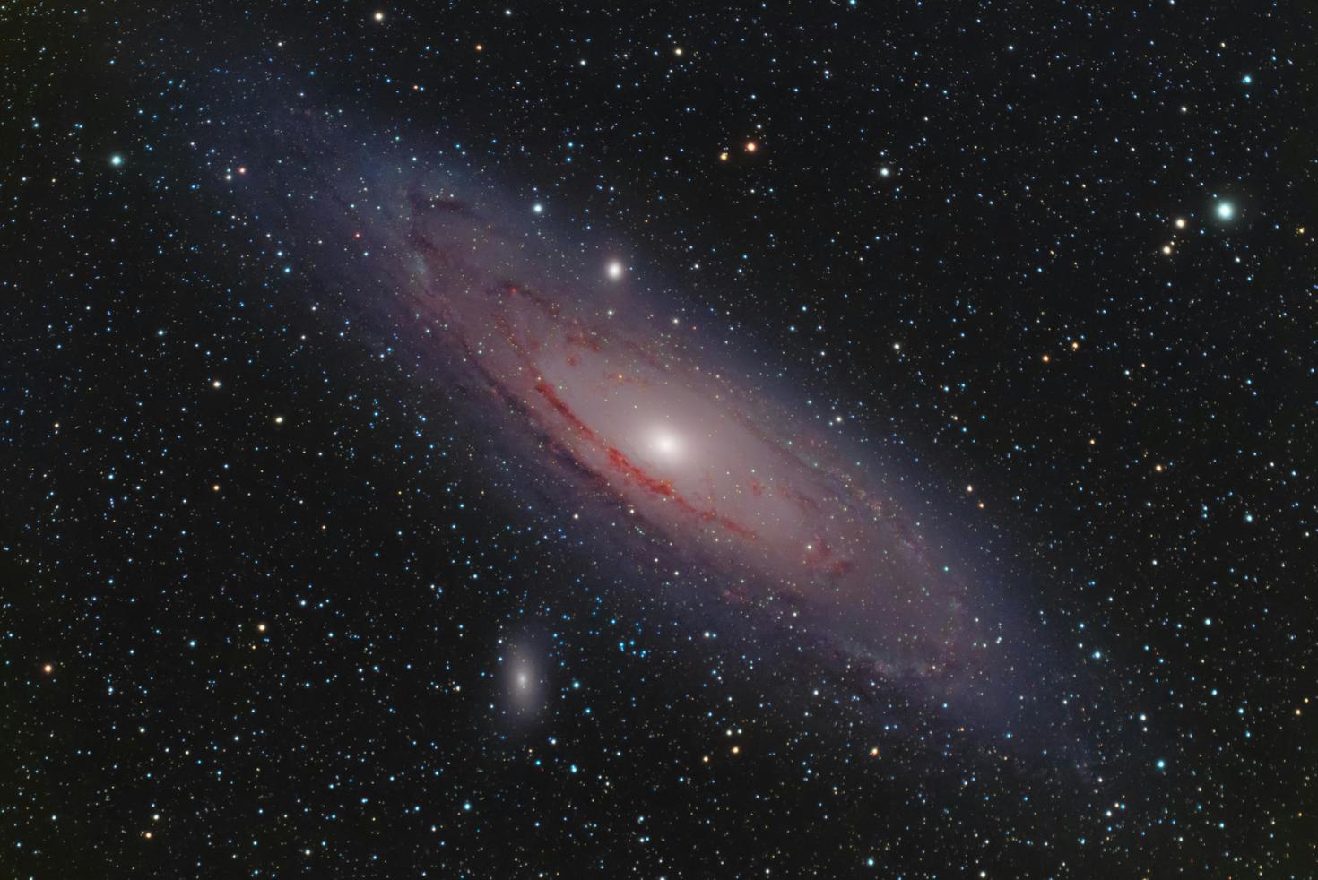 Panorama d’une galaxie dans l’espace – Photo : pexels.com