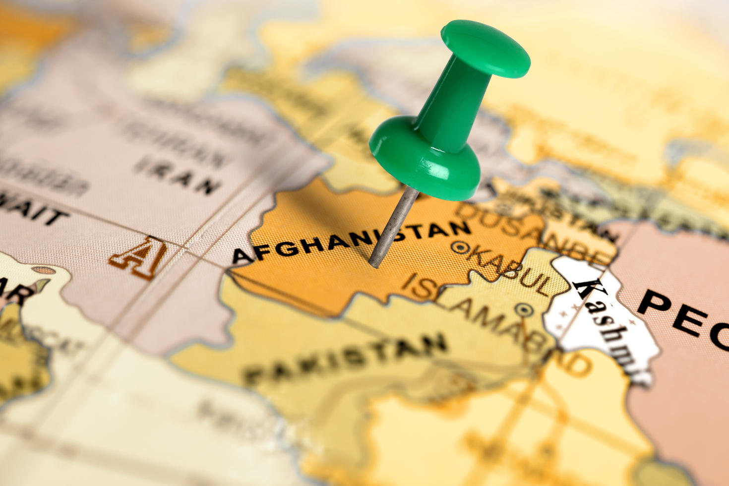 Carte de l'Afghanistan