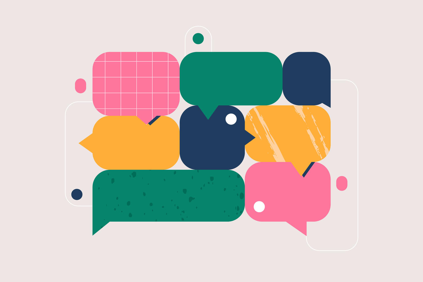 Speech bubbles