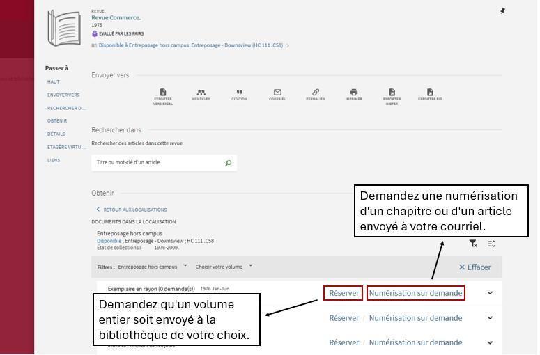 Capture d'écran OMNI