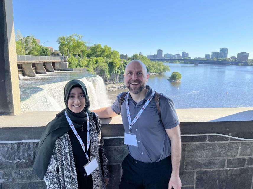 Sara Siddiqi and Jess Fiedorowicz