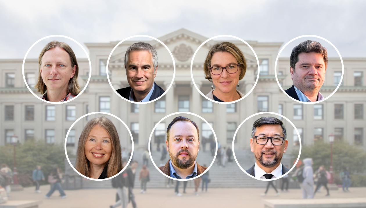 Gabriel Bowen, Kevin Hall, Jennifer Spence, Federico Rosei, Olga Smirnova, Ryan McNeil and Cassian Yee.