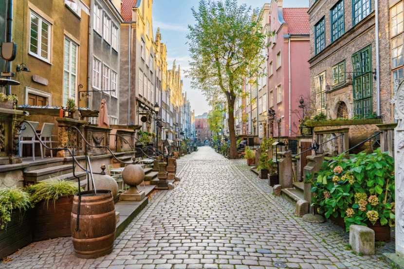 Rue à Gdansk