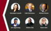 Winners of the 2022 Alumni Awards of Excellence of the University of Ottawa: Véronique Lecault, Calin Rovinescu, Michel Prévost, Eric Agyemang, Nathan Hall Susan Rust