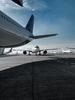 airplanes on tarmac