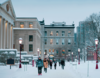 Campus in winter