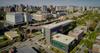 Campus by drone view