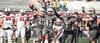 Gee-Gees football team celebrates a win