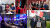 Photo-montage of various highlights from 2023 at the University of Ottawa: a class in the new Faculty of Health Sciences building; Chancellor Claudette Commanda at her installation; the inauguration of the PharmD program in French; the new uOttawa-IBM Cyber Range Laboratory; and the Bytown College Heritage Day ceremony in honour of the University of Ottawa and Saint Paul University’s 175th anniversary.
