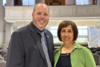 Yves Pelletier, associate vice-president, Francophonie and Gisèle Yasmeen, associate vice-president, international.