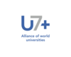 U7+ logo with text underneath: Alliance world universities