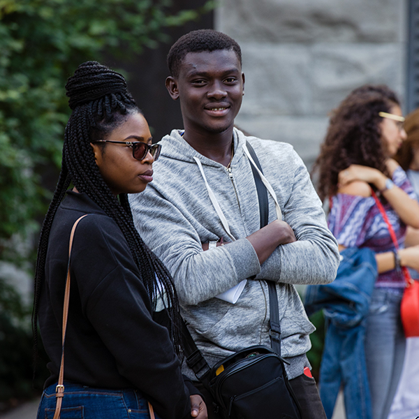 students from the Black community