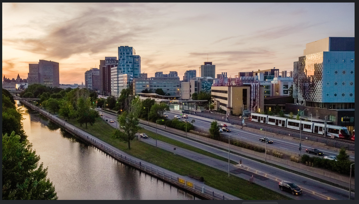 View of buildings in Ottawa