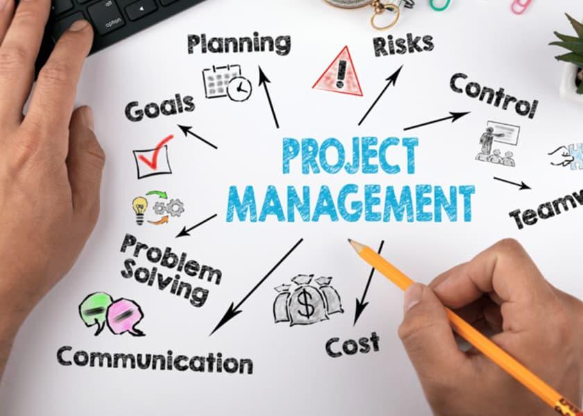 project management stock