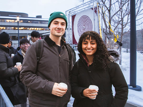 uOttawa students on campus