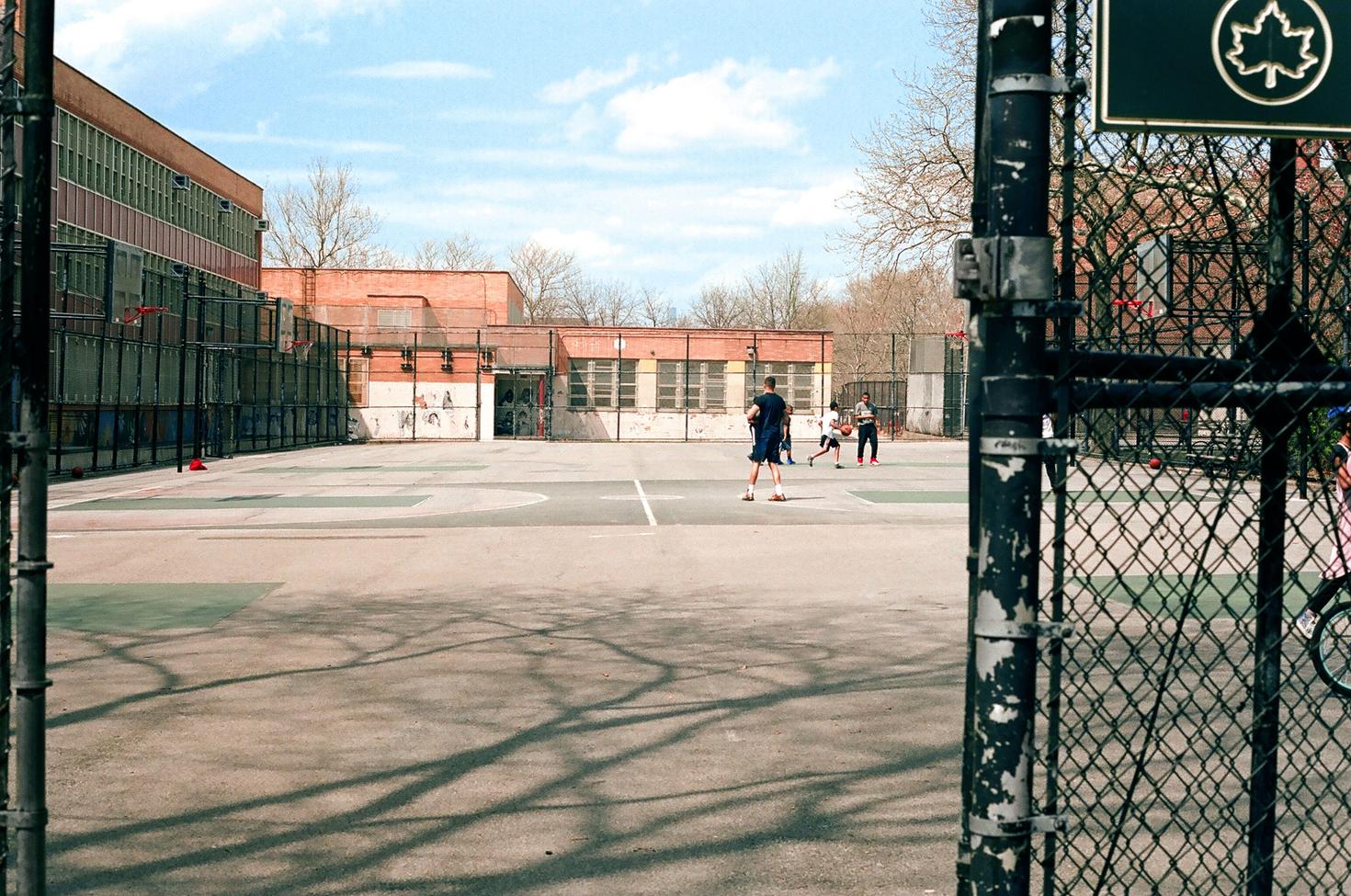 School backyard