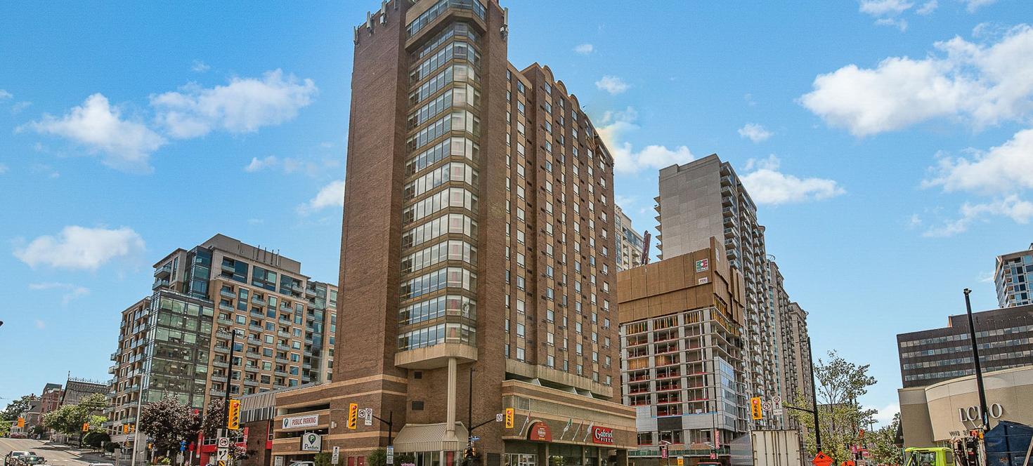 Vue extérieure de la résidence Rideau.