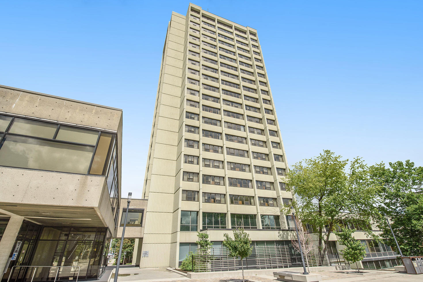 Vue extérieure de la résidence Thompson