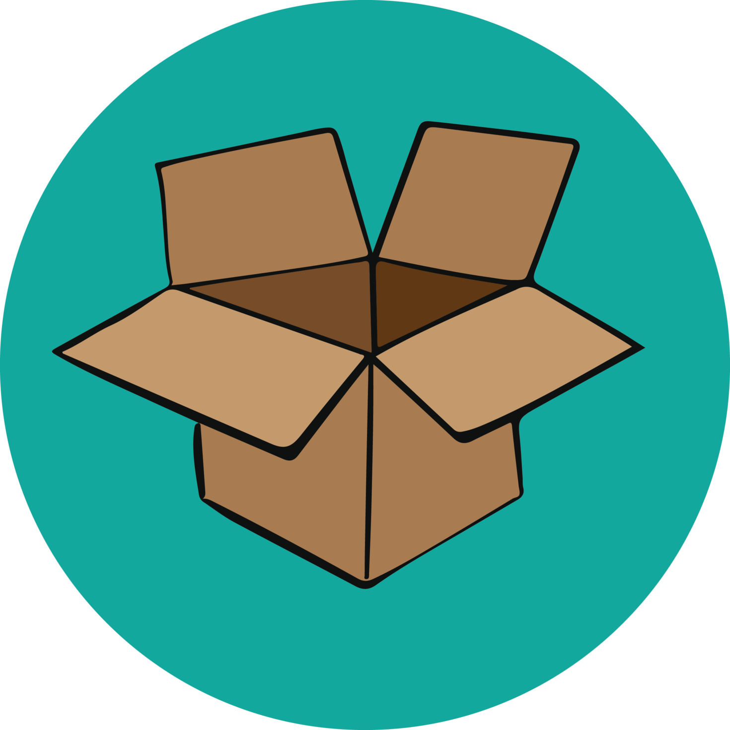 Pictogramme d’une boîte en carton