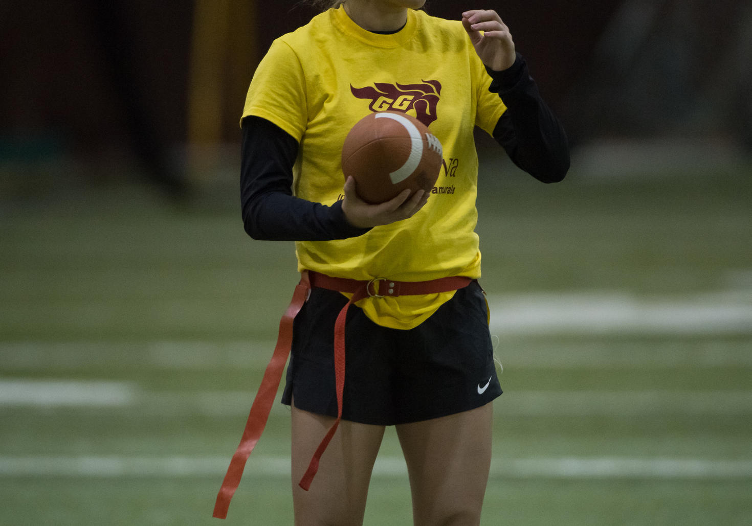 Flag Football Player Body