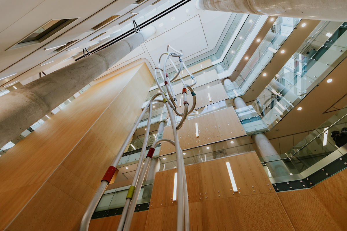 Intérieur du bâtiment CRX