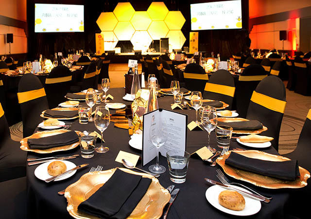 Gala set up
