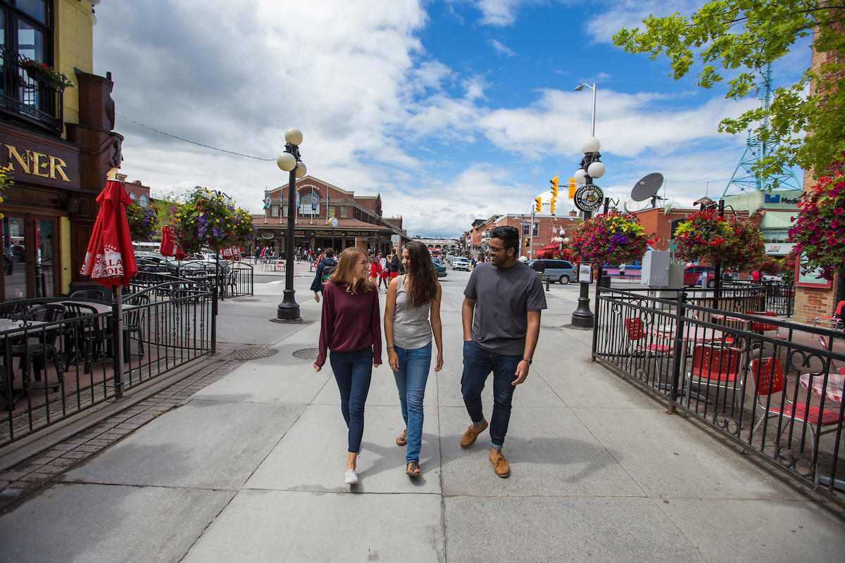 Students in Byward