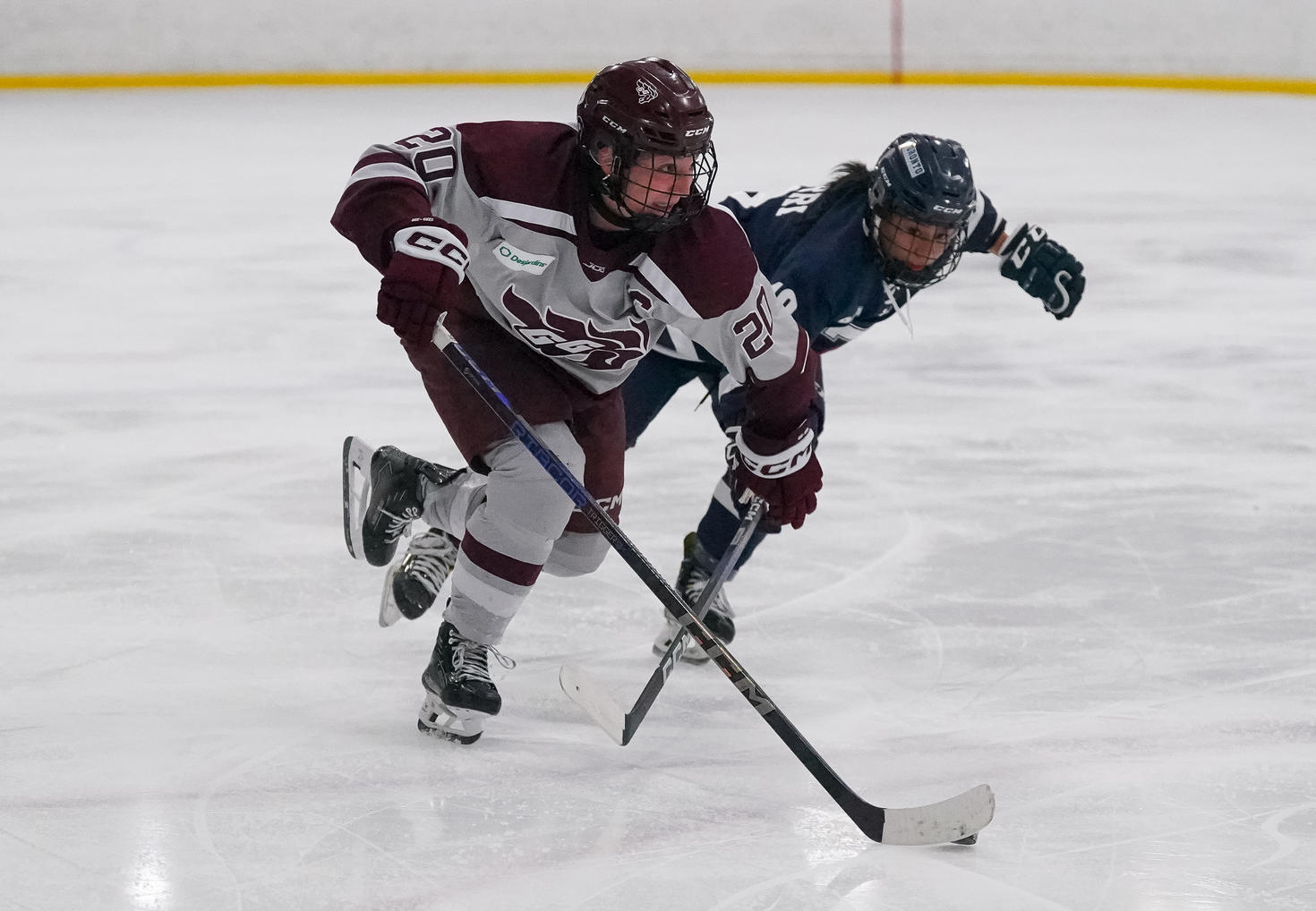 Match d'hockey féminin