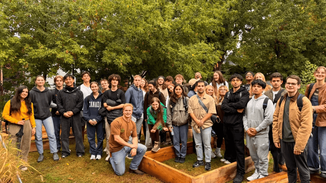 Construction d'un jardin communautaire